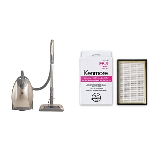 Kenmore 81714 700 Series Bagged Canister Vacuum Cleaner & Replacement HEPA Filter