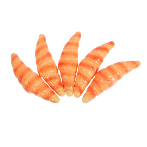 GETAJGHSD 5Pcs Pastry Shaped Ballpoint Pens for School and Office Cute Faux Bread Design for and Desk Decoration Novelty Writing Supplies for Adults and Students