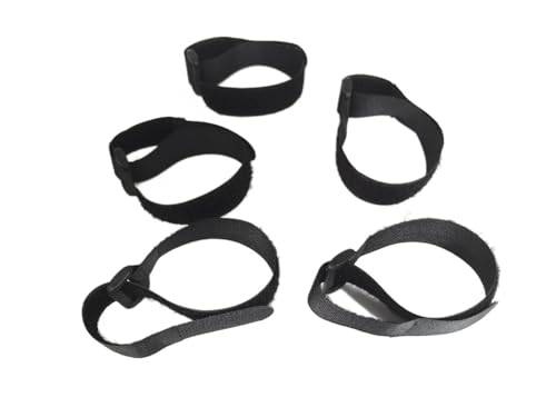 YRhXAF RC Part 5/10pcs Reusable Fishing Rod Tie Holder Strap Suspenders Hook Fastener Loop Cable Cord Ties Belt Fishing Tackle Supplies(5pcs)