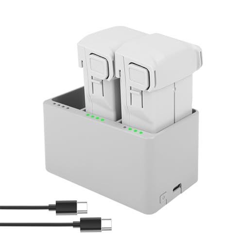 Rszfnjxry Mini 4 Pro/Mini 3 Series Intelligent Flight Battery Plus(2 Packs) with Bi-Directional Charging Hub for DJI Mini 4 Pro/Mini 3/Mini 3 Pro,3850mAh 47 Mins Flight Time Upgrade 2025