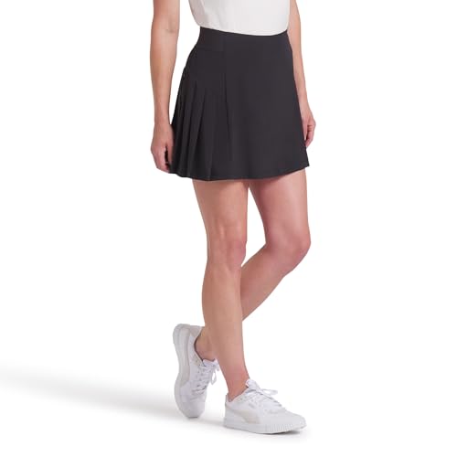 PUMA Women's Standard Haute Golf Skirt, Black, S