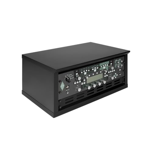 Gator Frameworks Elite Furniture Series 4U Wood Desktop Studio Rack in Standard Black Finish (GFW-ELITERK-4U-BLK)