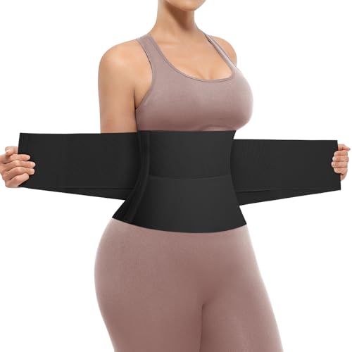 SHAPELLX Waist Trainer for Women Waist Cincher Trimmer Faja Body Shaper Tummuy Control Slimmer Belly Belt Abdominal Band
