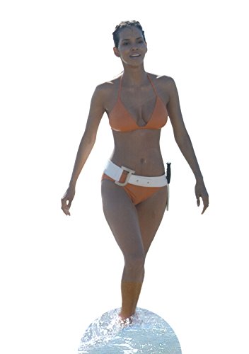 Halle Berry Jinx Bikini DIE Another Day 007 Girl LIFESIZE Cardboard Standup Standee Cutout Poster Figure