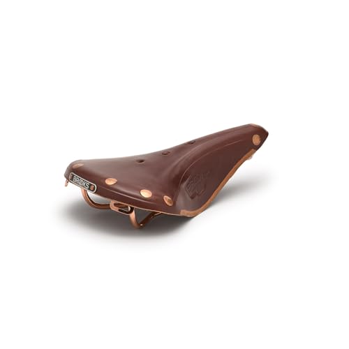 Brooks England B17 Special Brown, Leather Bike Saddle With Hand-hammered Copper Rivets