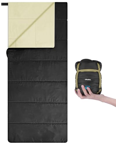 Ohuhu Lightweight Sleeping Bag for Backpacking - Summer Sleeping Bag Compact Ultralight Sleep Bag with Compression Sack for Adults Warm Weather Outdoor Camping Backpacking Hiking