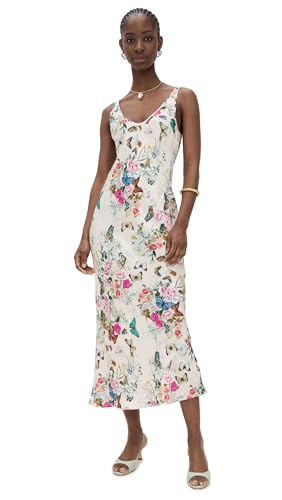 L'AGENCE Women's Akiya Tank Dress, Charonda Butterfly, XS
