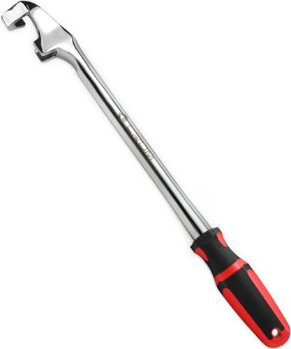 CROM 15-Inch Wrench Extender Tool - Extension Wrench Torque Multiplier Tool Bar For Maximum Leverage, Offers Extra Torque To Remove Tight Fasteners, Ideal for DIY and Mechanics