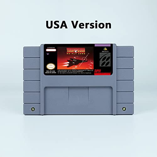 Action Game for Turn and Burn - No-Fly Zone- USA version Cartridge available for SNES Video Game Consoles