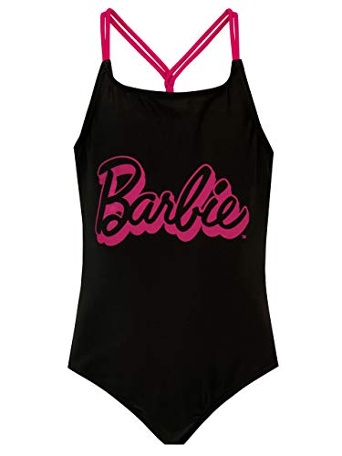 Barbie Swimsuit | Girls Bathing Suit | Girls Swimwear | Size 5 Black