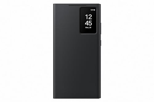 Samsung Galaxy Official S24 Ultra Smart View Wallet Case, Black