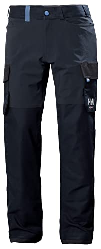 Helly-Hansen Men's Workwear Oxford 4X Service Pant, Navy/Ebony - 34/34