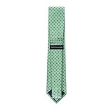 Tommy Hilfiger Men's Core Neat II Tie, Green, One Size