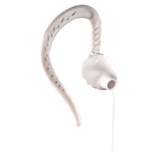 Yurbuds Ironman Focus Behind the Ear Performance Earloop Fit Sport Earphones, White
