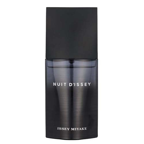 Issey Miyake Nuit d'Issey Eau de Toilette - Fragrance for Men - Leathery, Woody, Fresh - With Notes of Bergamot, Black Pepper, Patchouli & Dark Woods Accord - 2.5 oz