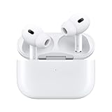 Apple AirPods Pro (2nd Generation) Wireless Ear Buds with USB-C Charging, Up to 2X More Active Noise Cancelling Bluetooth Headphones, Transparency Mode, Adaptive Audio, Personalized Spatial Audio