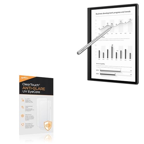 BoxWave Screen Protector Compatible With Huawei MatePad Paper (10.3 in) - ClearTouch Anti-Glare Anti-UV EyeCare (2-Pack), Filters out Harmful Blue Light Reduce Fatigue