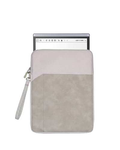 Tablet Sleeve for iFLYTEK AINOTE Air 2 Note-Taking Table 8.2 inch，360 Protective Bag Carrying Case Water-Resistant，Light Grey.