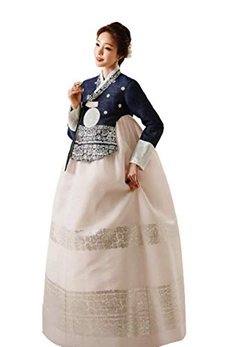 Luxury Hanbok Dress Traditional Korean Ceremony Costume DANGUI Korean Royal Costume (3)