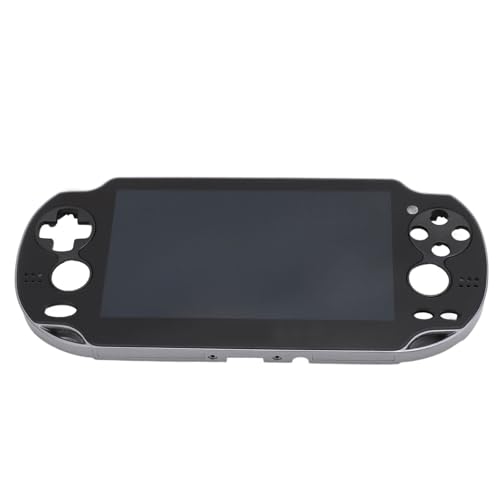 Black LCD Display Replacement for PS Vita for PSV 1000 1001 PCH 1001 PCH 1101, Professional Game Console Digitizer Glass Assembly with Frame Combo