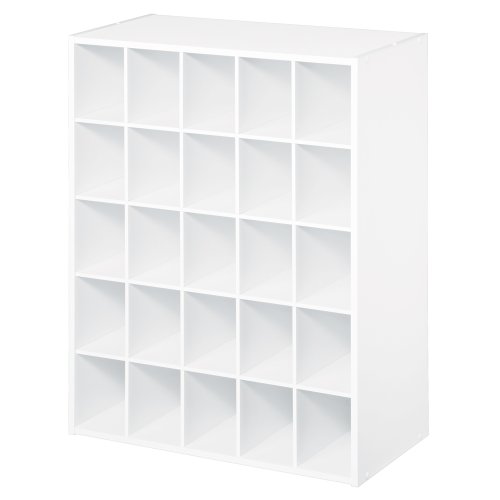 ClosetMaid 8506 25-Cube Organizer, White