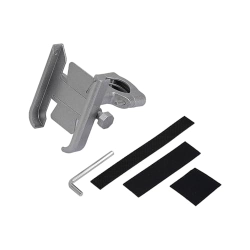 jnxwenu Holder Universal Electric Scooter Handlebar Phone Holder Stand Mount for Xiao-mi M365 Pro Pro2 Mi3 Mi4 Mi3 Lite(Silver)