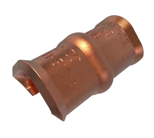 TWCTR3T12 Permaground Copper Thin Wall C-Tap, Main Conductor Range 3-5, Tap Range 5-12, Green Color Code, UL (25 Pack)