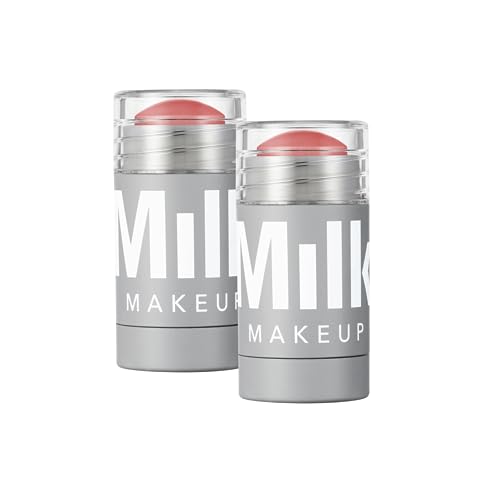 Milk Makeup Lip + Cheek, Werk (Dusty Rose) - 0.21 fl oz, Pack of 2 - Cream Blush & Lip Color - Buildable & Blendable - 1,000+ Swipes Per Stick - Non-Comedogenic - Vegan, Cruelty Free