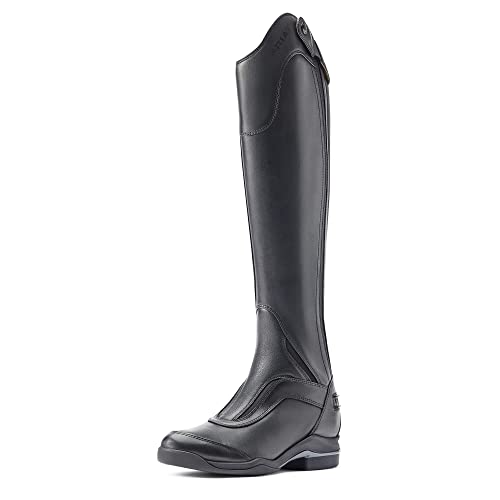 ARIAT Women's V Sport Zip Tall Riding Boot, Black 8 WM