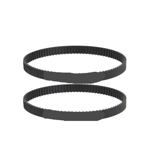 MeyeLo 2ps Vacuum Cleaner Spare Parts, Synchronous Conveyor Belt 2GT/2M Circumference 140 142 150 160 180mm Width 6mm (Color : 2M-180-6)