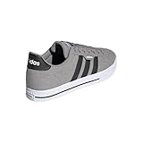 adidas Men's Daily 3.0 Skate Shoe, Dove Grey/Core Black/Cloud White, 7.5