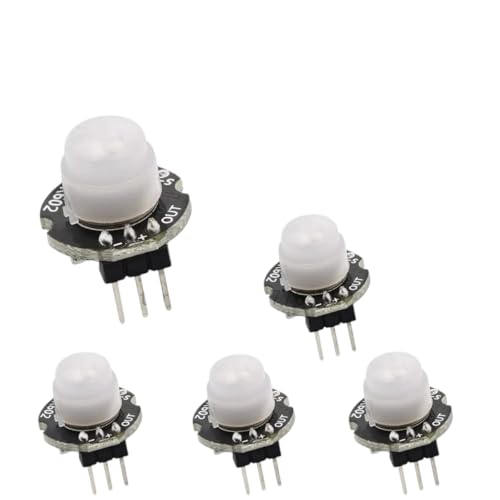 Sr602 5pcs | 5pcs/Mini Motion Sensor Detector Module Sr602 Pyroelectric Infrared Pir Kit Sensory Switch Bracket Forr DIY with Lens