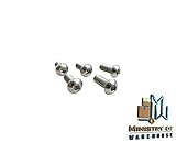 5 Pcs Allen Bolt Kit Stainless Derby Cover Hardware for 99-2017 Motorcycle Car Tuning