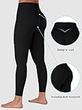 Sunzel Sunzfly Invisible Butt Scrunch Workout Leggings for Women, Butt Lifting High Waisted Gym Yoga Pants with Tummy Control 25" Black Small