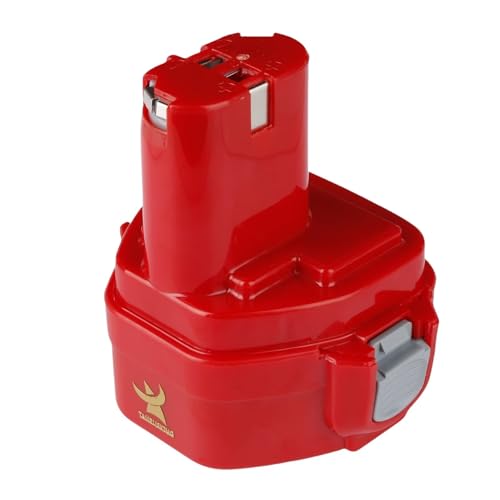 TAURUSKING 2.0Ah Compatible with Makita 12V Battery NiCad Replacement (Commitment Batteries,Real Capacity Label) PA12 6213DW 1233 Drill Battery