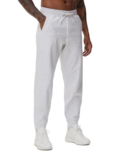 THE GYM PEOPLE Men's Fleece Joggers Pants with Deep Pockets Athletic Loose-fit Sweatpants for Workout, Running, Training