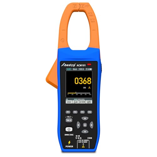 ACM101 Abestop Clamp Meter 1000A Smart 3 in 1 AC/DC Current Clamp with 2.8 inch IPS LCD Display OSC + Record Function