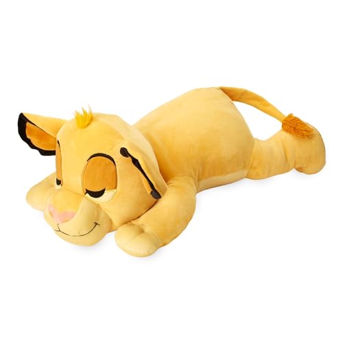 Disney Store Official Cuddleez Plush - Simba - Big Plush - Super Soft & Huggable Toy for Fans & Kids of All Ages - Perfect Collectible Gift, Plushy