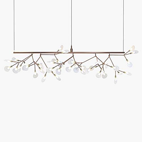 Chandelier , LED Modern Chandelier Lamp, Classic Heracleum II Pendant Light Tree Leaf V-intage LED Lights by Bertjan Pot from Mooi Suspension lamp Lighting max D210cm SRY,Modern LED Chandelier(L120cm