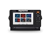 Raymarine Element 7 HV - 7'' Chart Plotter with Chirp Sonar, HyperVision, Wi-Fi, GPS, HV-100 transducer, Lighthouse North America Chart, Black (E70532-05-102)