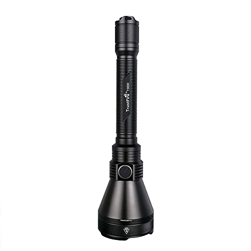 TrustFire T90R Flashlights, 4800 Lumens Flashlights High Lumens 1600m Beam Range Flashlight with Type-c Rechargeable Flashlights Dual Switch Led Tactical Flashlights Ip68 Waterproof Led Flashlight
