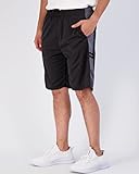 Real Essentials Mens Mesh Shorts Active Wear Athletic Short Men Basketball Pockets Workout Gym Soccer Running Summer Fitness Quick Dry Casual Clothes Sport Training Hiking, Set 8, XL, Pack of 5