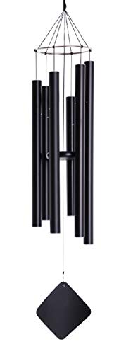 Music of the Spheres – Chinese Mezzo, Small-Medium Handcrafted Wind Chime, Precision Tuned, Weather-resistant Unique Outdoor Wind Chimes, 38"