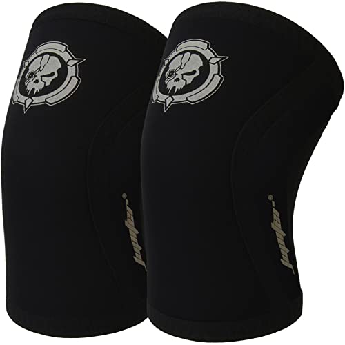 Jupiter Elbow Sleeves (Pair),Support for Squat,Weightlifting,Powerlifting,Basketball and Tennis,5mm Neoprene Compression Brace for Both Women and Men （Medium）