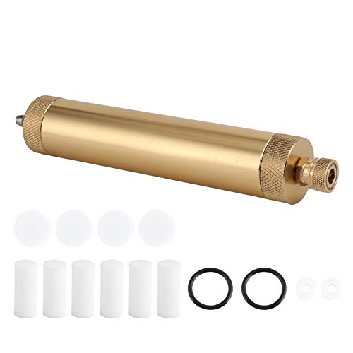 Tuxing Oil Water Separator Pcp Compressor Filter Aluminium Alloy Oil Water Separator Filter For High Pressure Air Pump Compressor, 30Mpa, Remarkable Separation Effect, Easy To Use And Conven