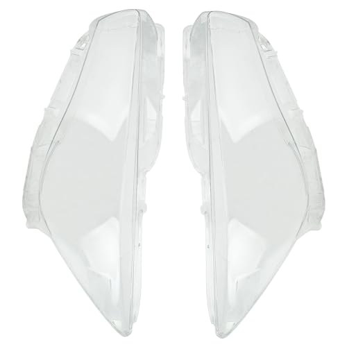 AUTOKAY Pair Left + Right Front Headlight Headlamp Lens Cover Fits for Infiniti Q50 2014-2021