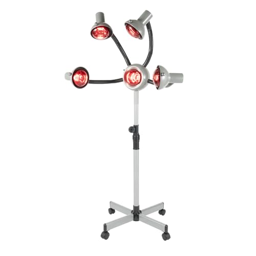 5 Head Infrared Hair Dryer for Beauty Salons - Hairdressing Tool with Flexible Arms for Professional Hair Perming, Dyeing and Heating
