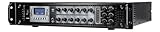 Rockville RCS1000-6 1000W 6-Zone Commercial Amplifier, Bluetooth, USB/SD Inputs, Echo Mic Controls, 70V/100V/8-Ohm Compatibility, Perfect for Restaurants, Schools, and Conference Rooms