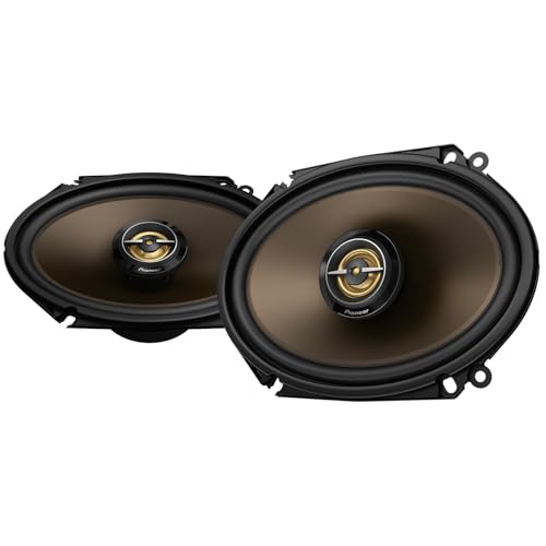 Pioneer A-Series MAX TS-A683FH 6” x 8" 2-Way Speakers (Pair) – 370W Max, Balanced Sound + Smooth Treble, Enhanced Bass, Great Stock Replacement