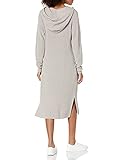 The Drop Women's Claudia Cuddle Hoodie Midi Dress, Porpoise, M